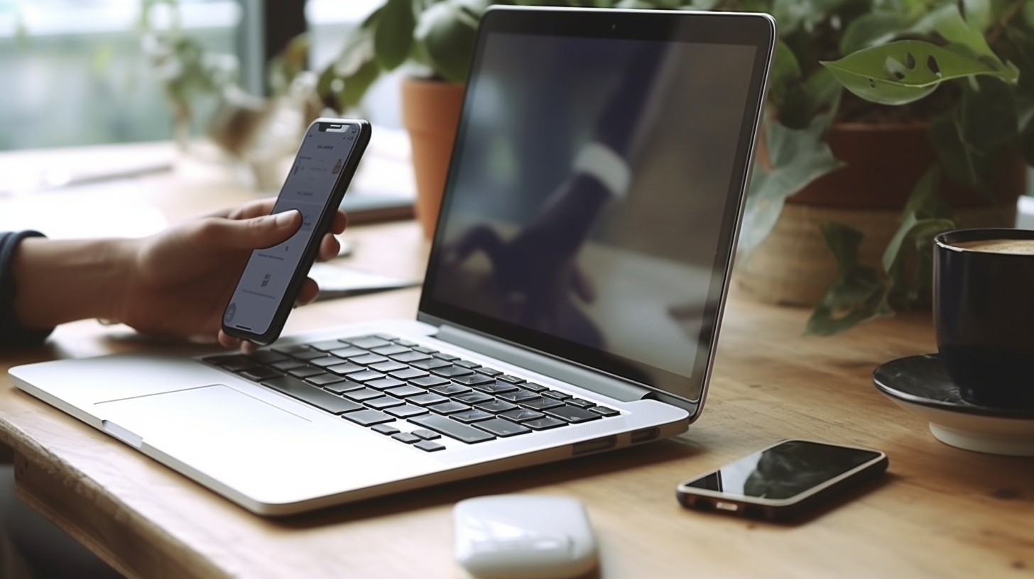 パソコンとスマホ